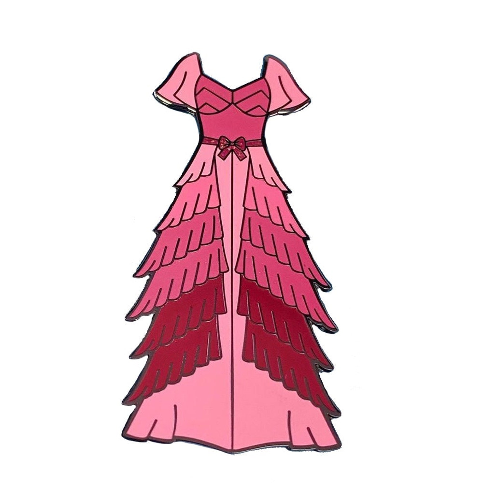 Harry Potter Hermione Yule Ball Pink Dress Enamel Pins 404-1